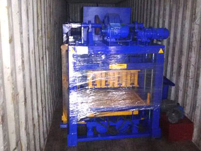 <b>QT4-26 Block Making Machine Was Sent to Central America on April 16st</b>