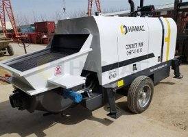 DHBT40 Diesel Engine Concrete Pump was Delivered to Latin America in September