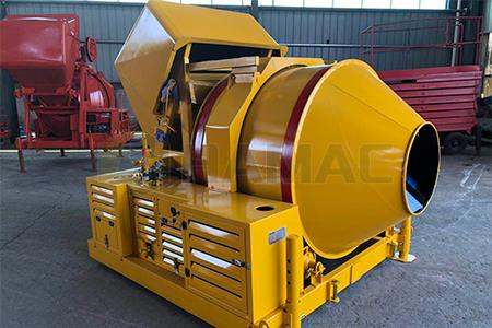 JZR500 diesel concrete mixer take part in UAE construction market